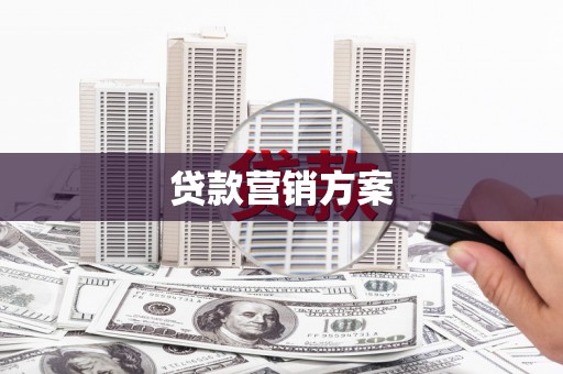 廉江贷款营销方案