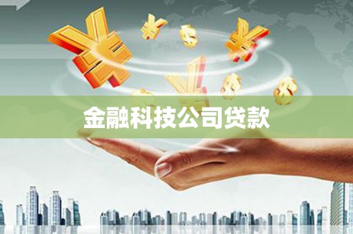 廉江金融科技公司贷款