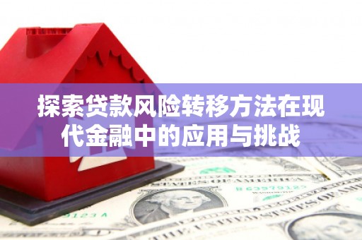 廉江探索贷款风险转移方法在现代金融中的应用与挑战