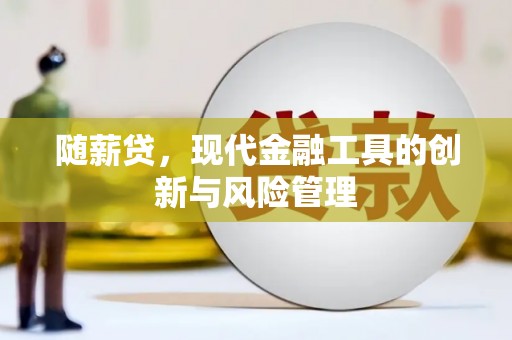 廉江随薪贷，现代金融工具的创新与风险管理