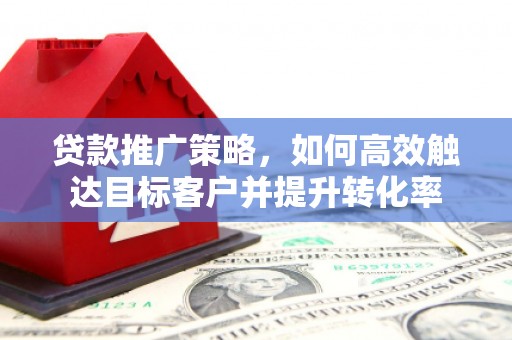 廉江贷款推广策略，如何高效触达目标客户并提升转化率