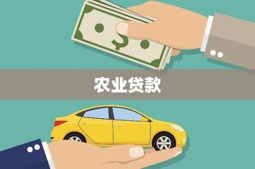 廉江农业贷款