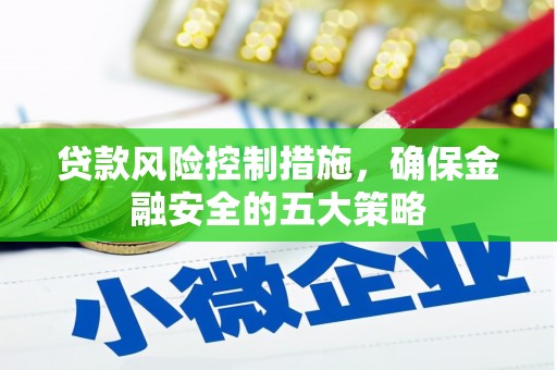 廉江贷款风险控制措施，确保金融安全的五大策略