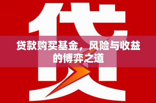 廉江贷款购买基金，风险与收益的博弈之道