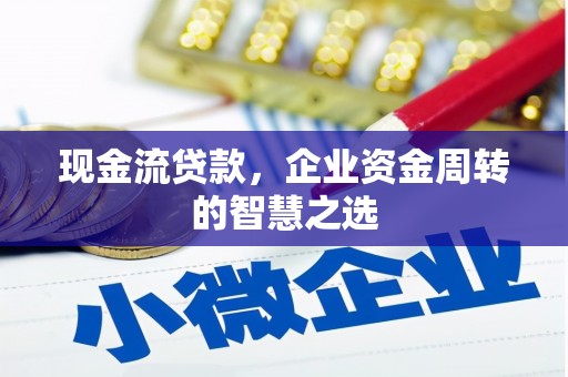 廉江现金流贷款，企业资金周转的智慧之选