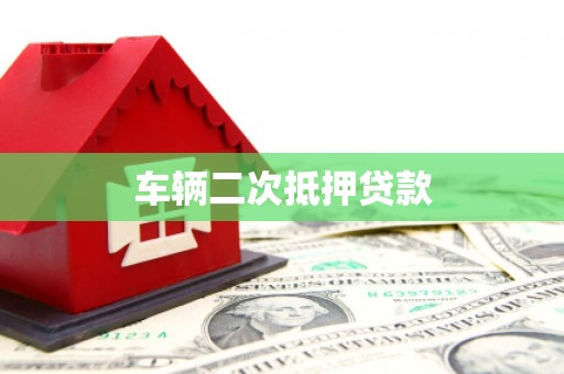廉江车辆二次抵押贷款