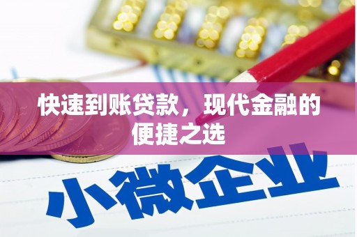 廉江快速到账贷款，现代金融的便捷之选