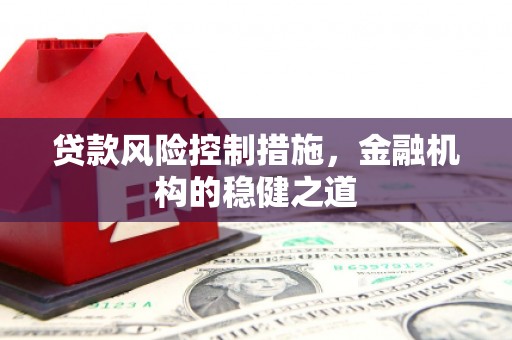 廉江贷款风险控制措施，金融机构的稳健之道