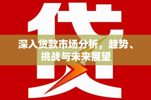 廉江深入贷款市场分析，趋势、挑战与未来展望