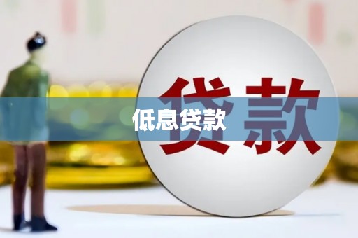 廉江低息贷款