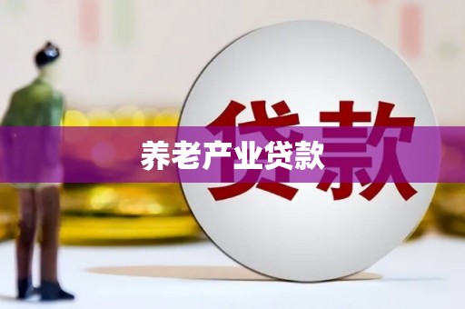 廉江养老产业贷款