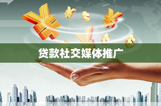 廉江贷款社交媒体推广
