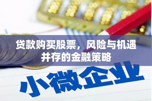 廉江贷款购买股票，风险与机遇并存的金融策略