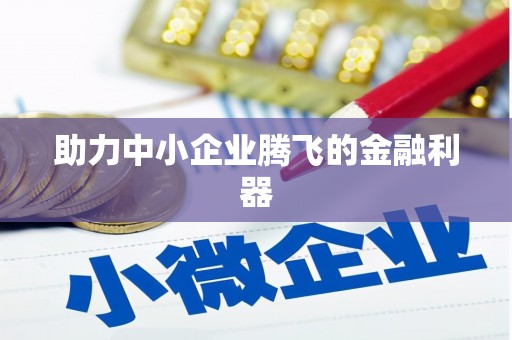 廉江助力中小企业腾飞的金融利器