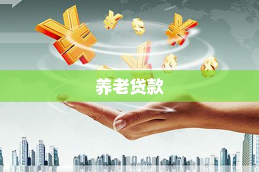 廉江养老贷款